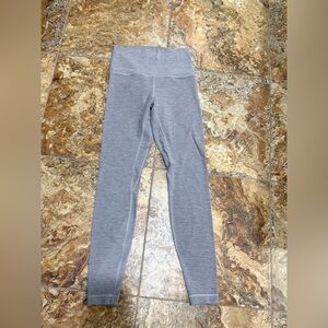 Gray Purple Leggings Lululemon
